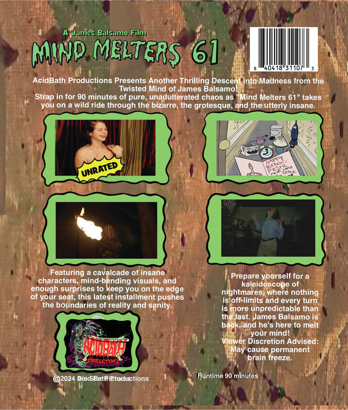 Mind Melters 61 - Back Panel - 
