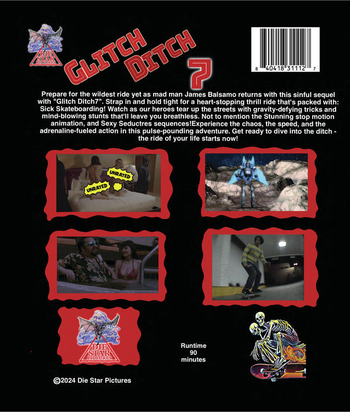 Glitch Ditch 7 - Back Panel - 