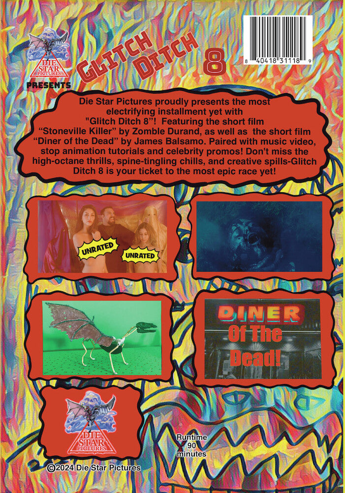 Glitch Ditch 8 - Back Panel - 
