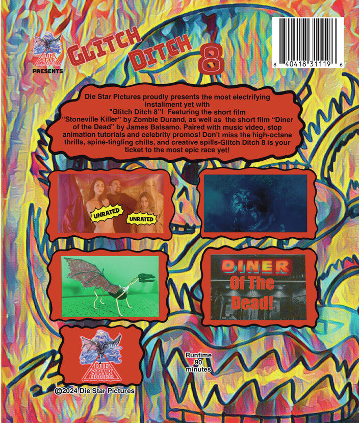 Glitch Ditch 8 - Back Panel - 