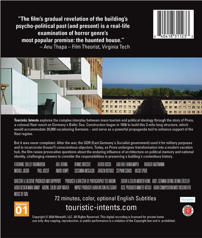 Touristic Intents - Back Panel - 
