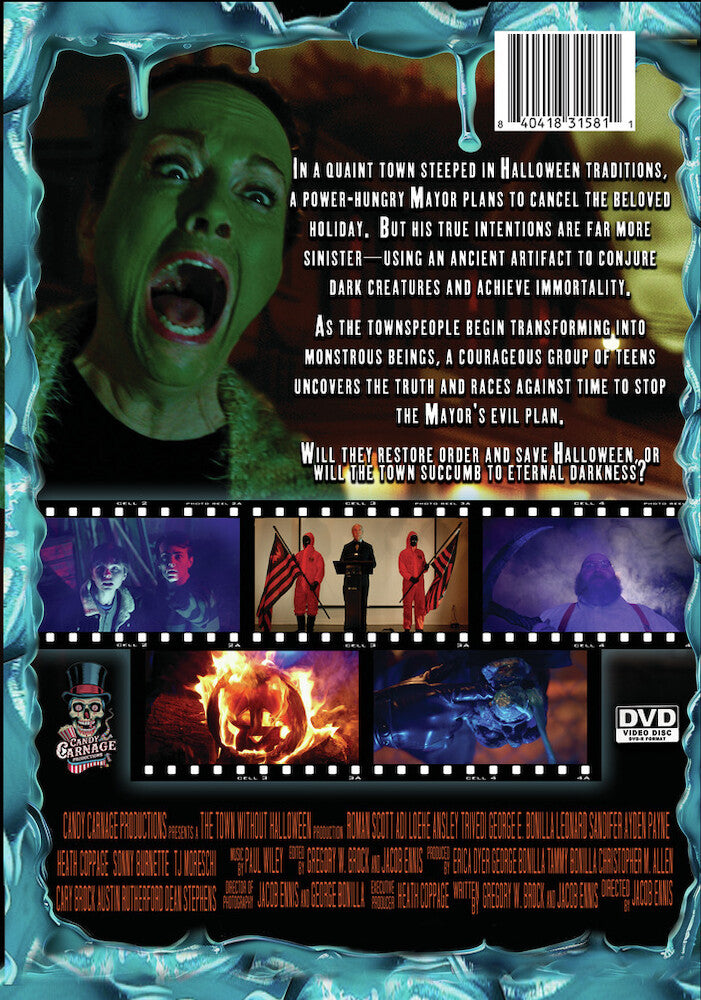 The Town Without Halloween - Back Panel - 