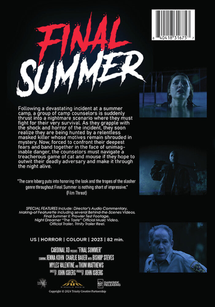 Final Summer - Back Panel - 