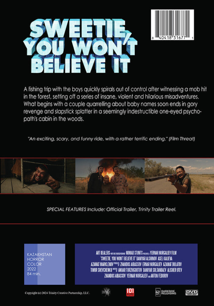 Sweetie You Won't Believe It - Back Panel - 