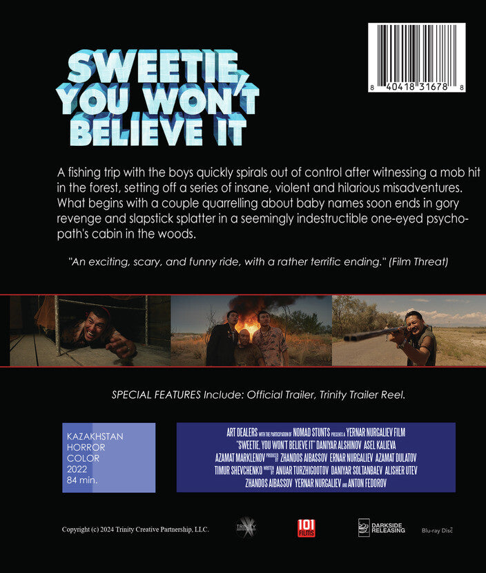 Sweetie You Won't Believe It - Back Panel - 