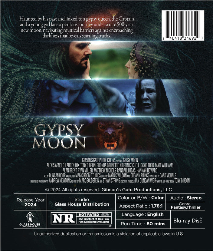 Gypsy Moon - Back Panel - 