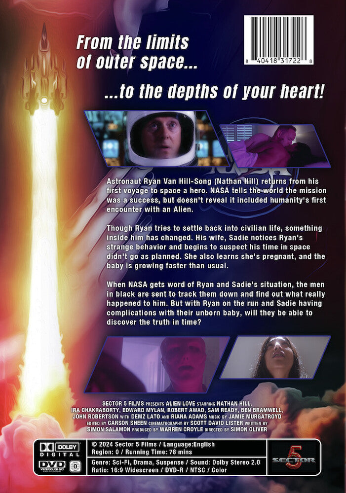 alien love - Back Panel - DVD