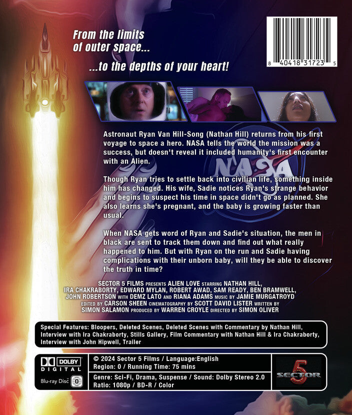 Alien Love - Back Panel - 