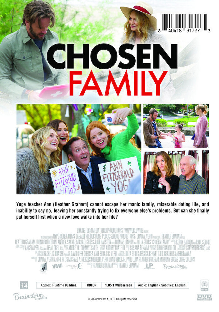 chosen family - Back Panel - DVD