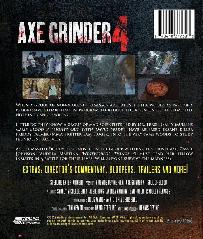 axegrinder 4 - Back Panel - Blu-ray