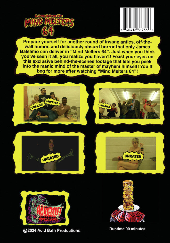 Mind Melters 64 - Back Panel - 