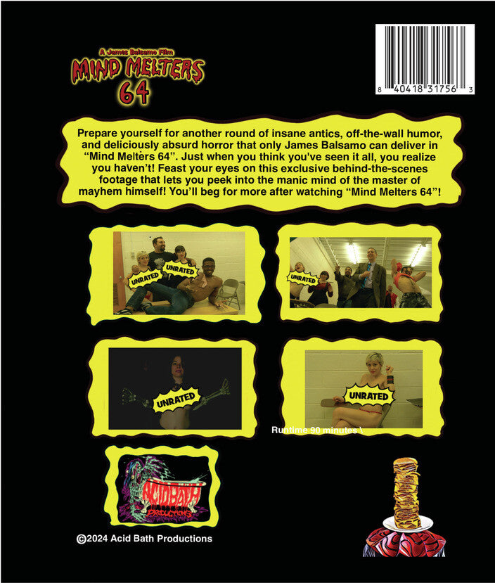 Mind Melters 64 - Back Panel - 