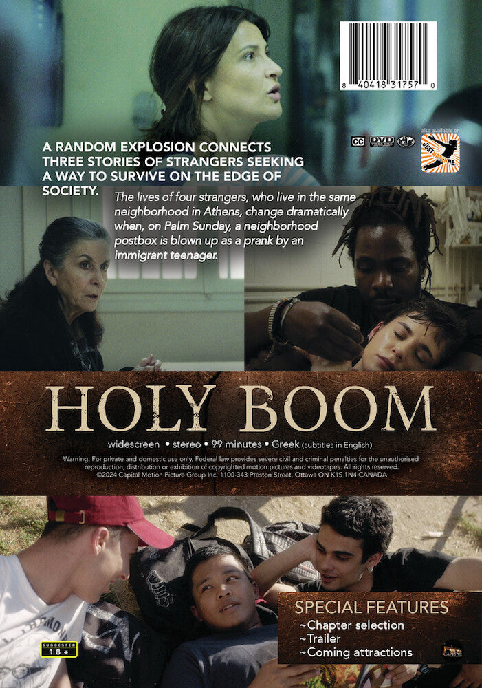 holy boom - Back Panel - DVD