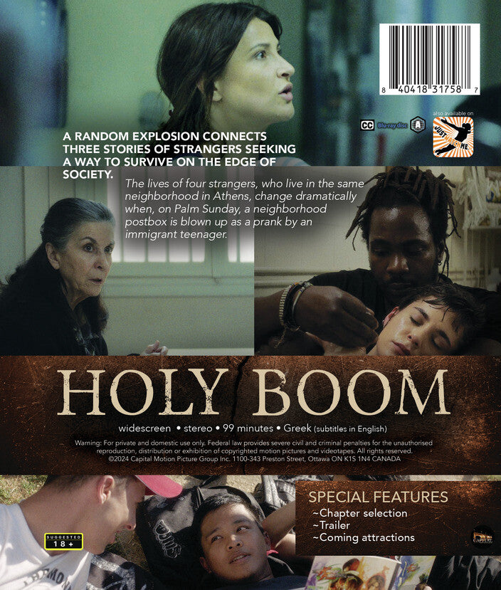 holy boom - Back Panel - Blu-ray
