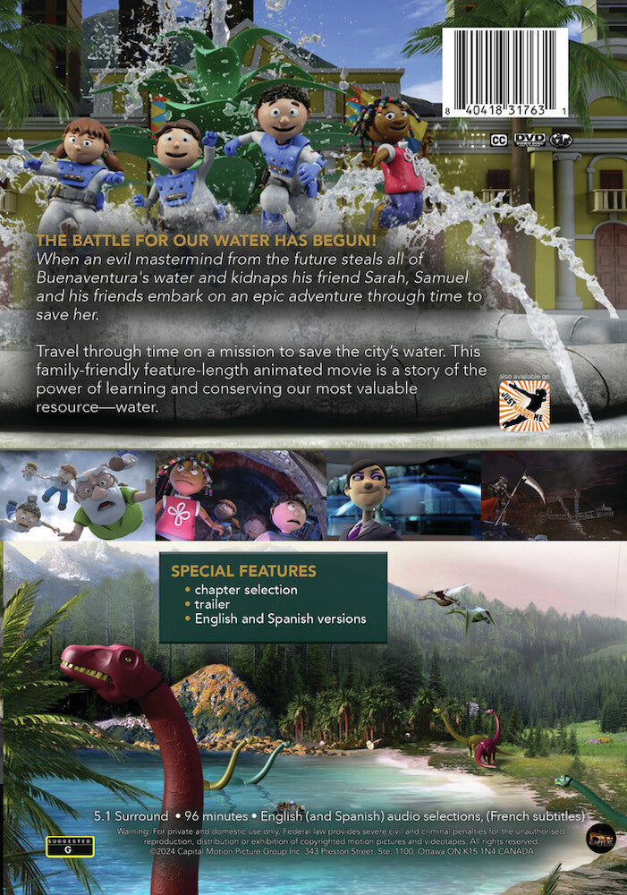 mission h2o - Back Panel - DVD