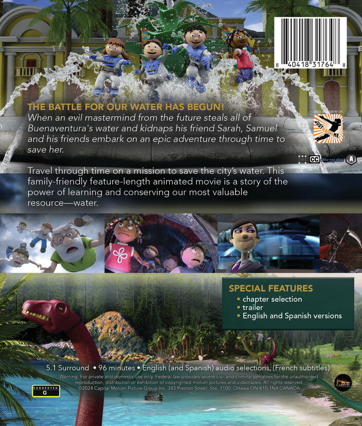 mission h2o - Back Panel - Blu-ray