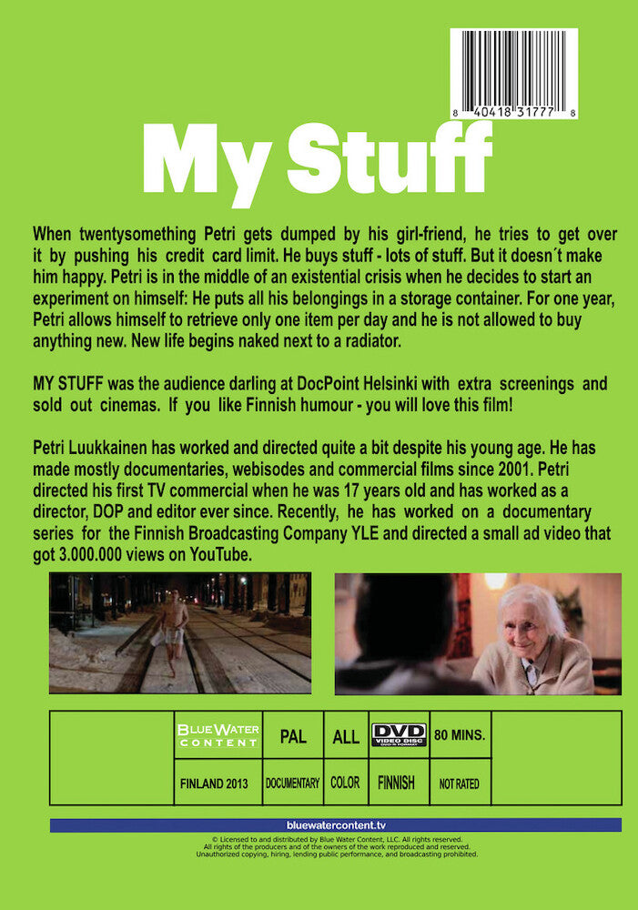 My Stuff - Back Panel - 