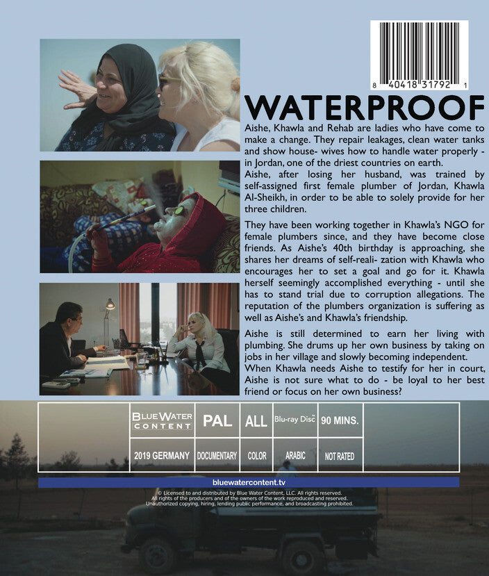waterproof - Back Panel - Blu-ray