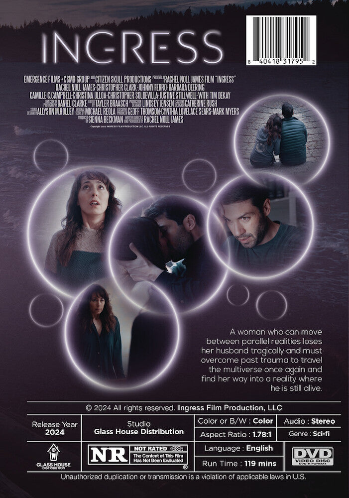 ingress - Back Panel - DVD