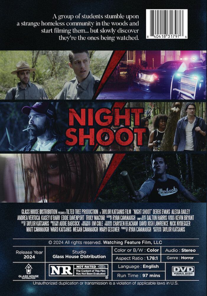 Night Shoot - Back Panel - 