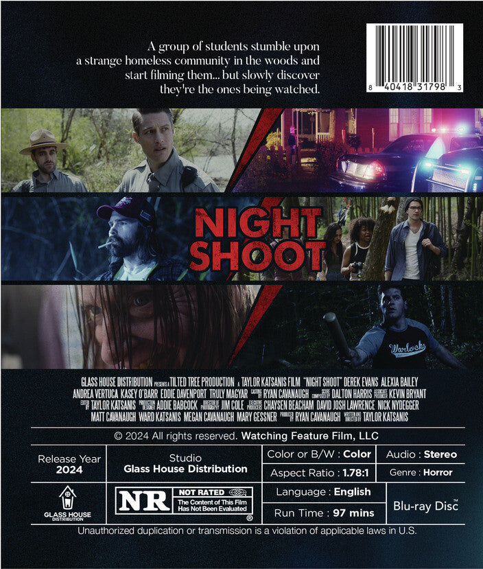 Night Shoot - Back Panel - 