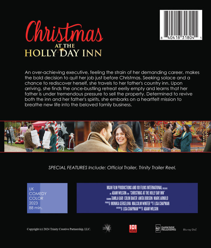 Christmas at the Holly Day Inn - Back Panel - 