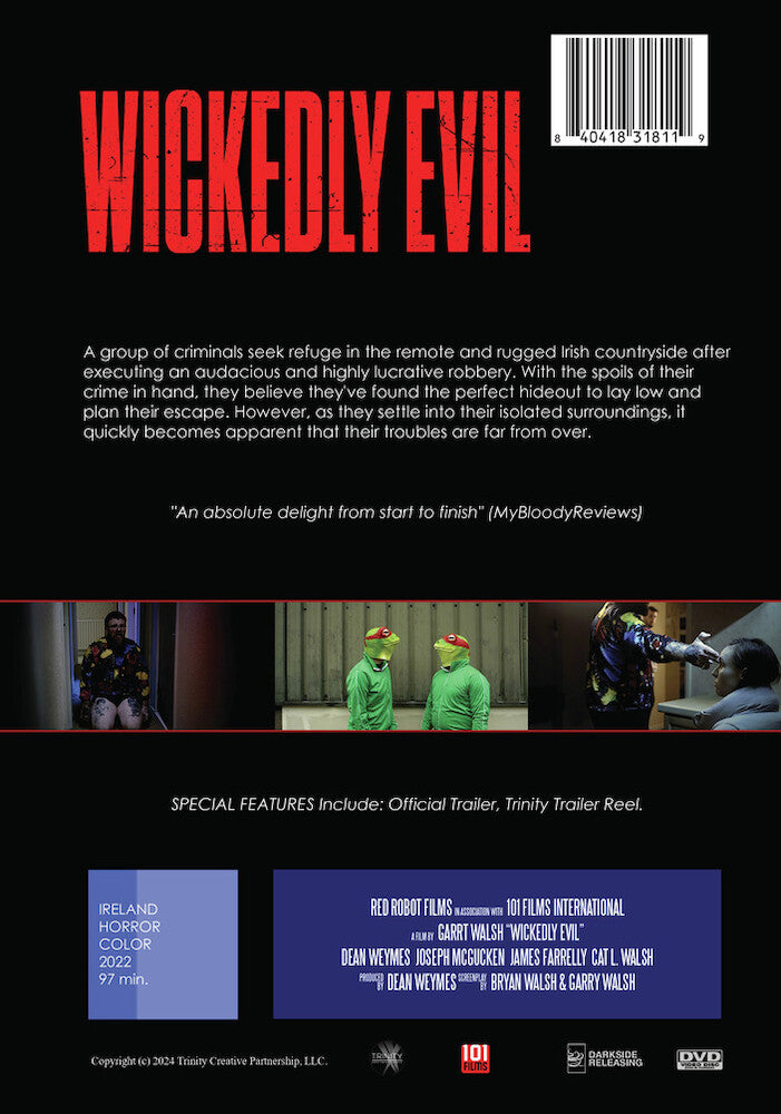 Wickedly Evil - Back Panel - 