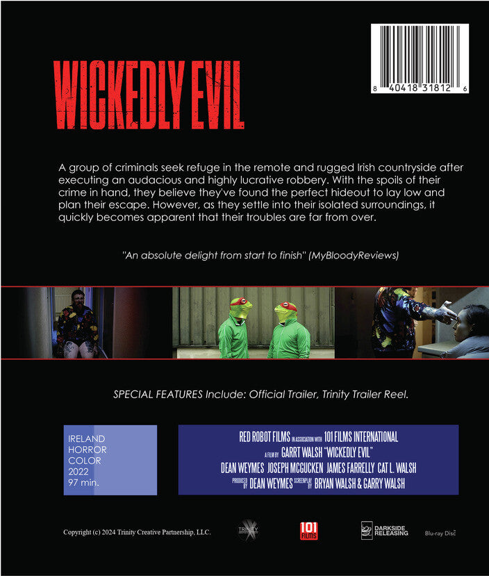 Wickedly Evil - Back Panel - 