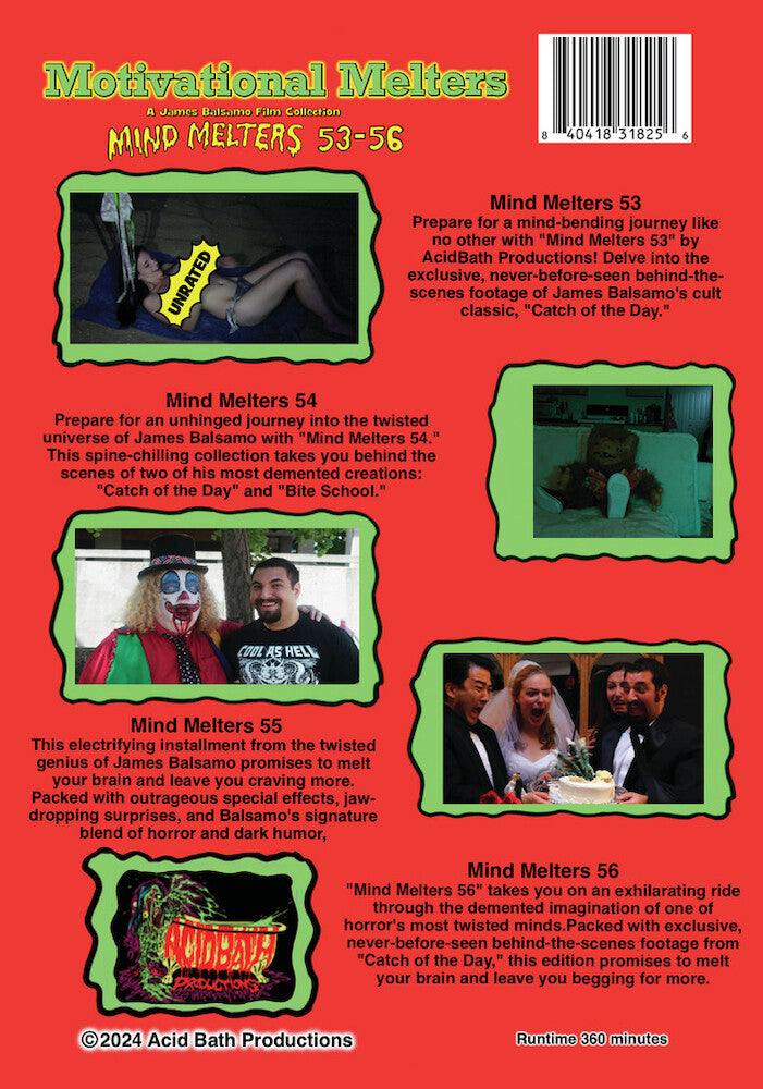 Motivational Melters: Mind Melters 53-56 - Back Panel - 