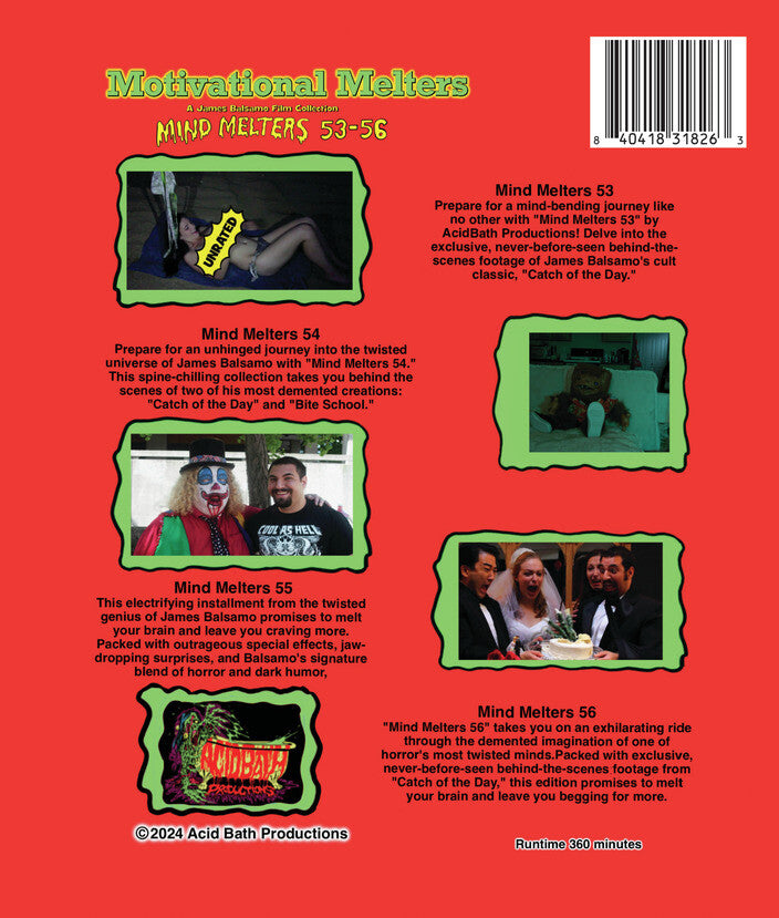 Motivational Melters: Mind Melters 53-56 - Back Panel - 