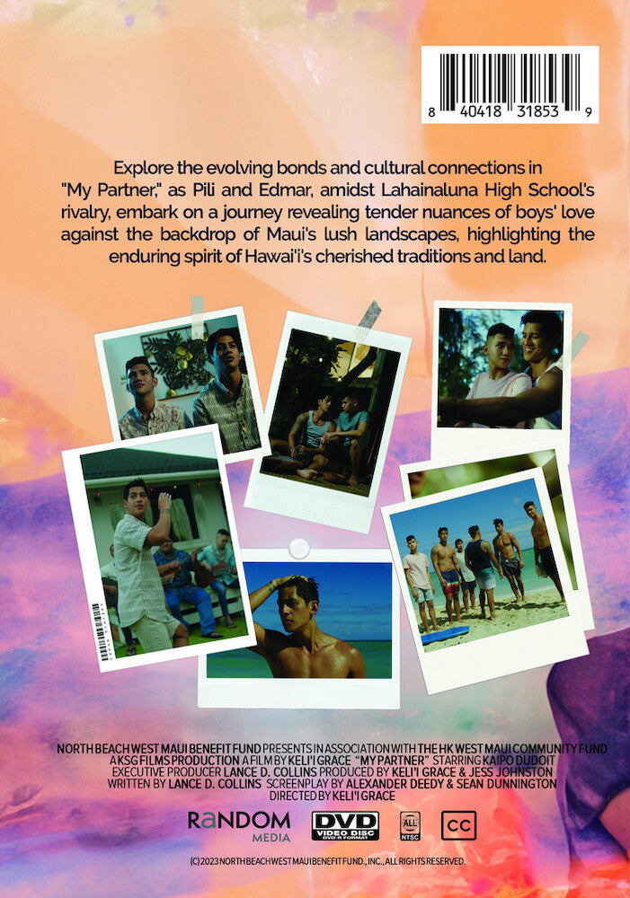 my partner - Back Panel - DVD