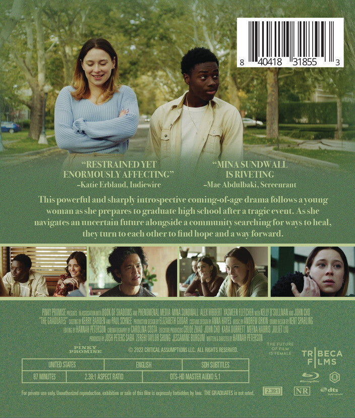 The Graduates [Blu-ray] - Back Panel - 