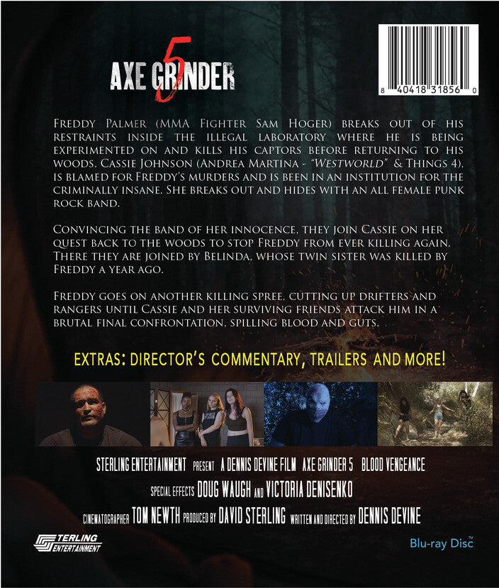 axegrinder 5 - Back Panel - Blu-ray