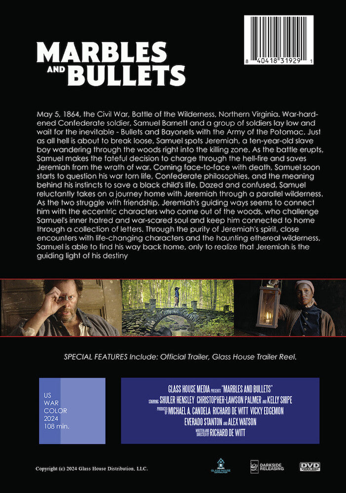 Marbles and Bullets - Back Panel - 