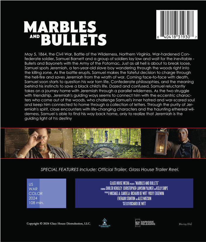 Marbles and Bullets - Back Panel - 