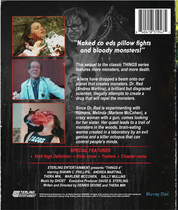 things 4 - Back Panel - Blu-ray