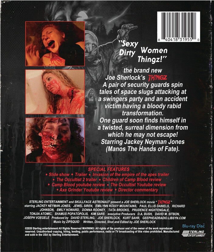 thingz - Back Panel - Blu-ray