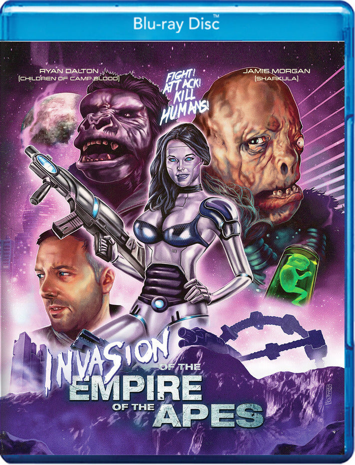invasion of the empire of the apes - Blu-ray