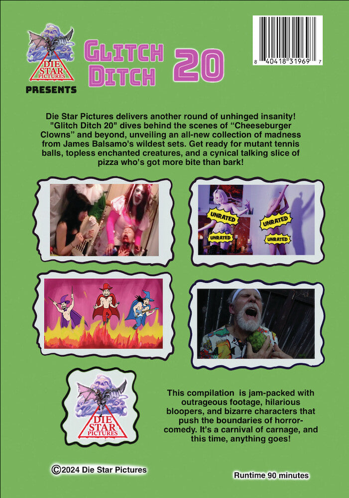 Glitch Ditch 20 - Back Panel - 