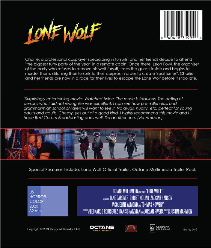 Lone Wolf - Back Panel - 