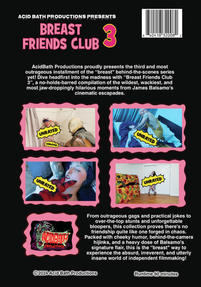 Breast Friends Club 3 - Back Panel - 