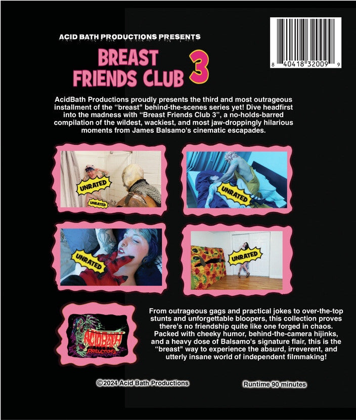 Breast Friends Club 3 - Back Panel - 