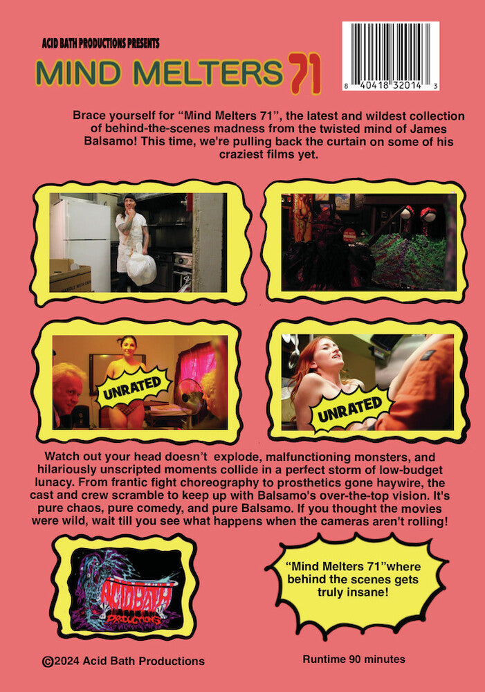 Mind Melters 71 - Back Panel - 