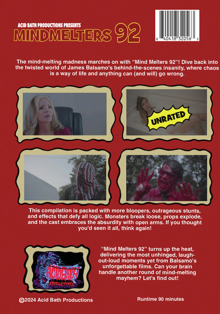 Mind Melters 92 - Back Panel - 