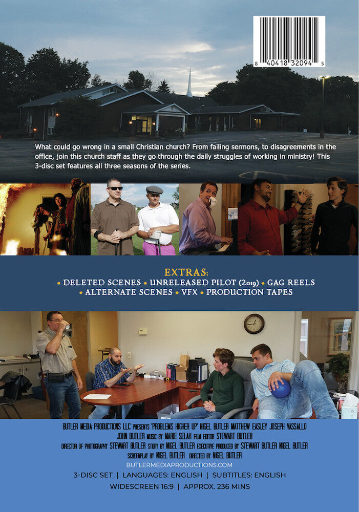 problems higher up seasons 1-3 - Back Panel - DVD