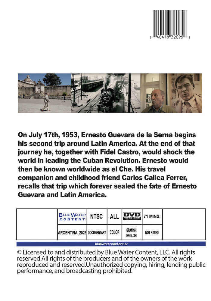 The Path of Che Guevara / Los caminos del Che - Back Panel - 
