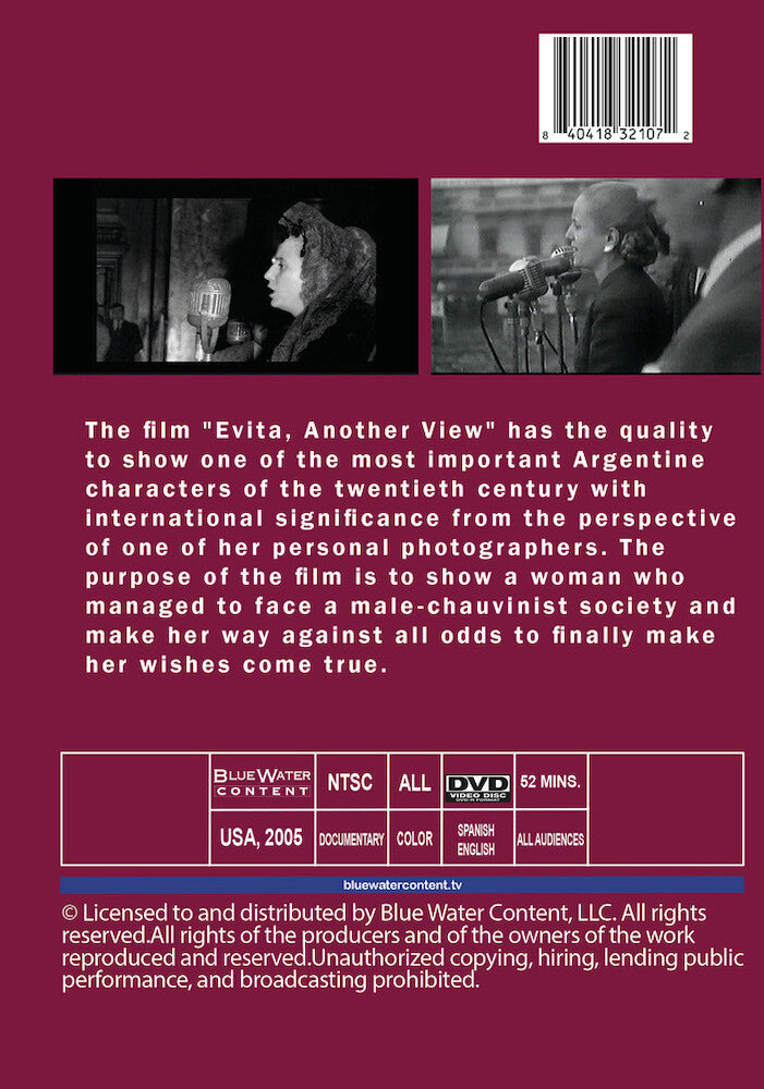 Evita, Another View - Back Panel - 