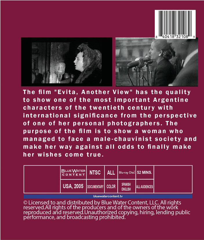 Evita, Another View - Back Panel - 