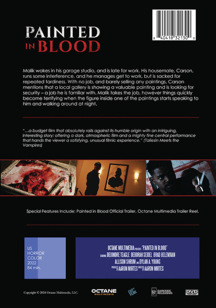 Painted in Blood - Back Panel - 