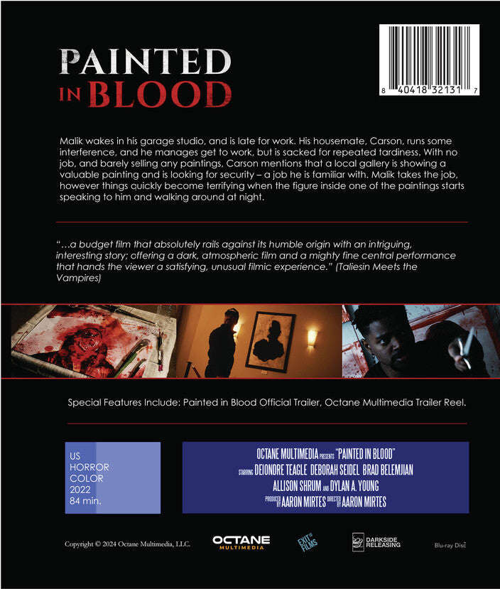 Painted in Blood - Back Panel - 